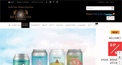 Desktop Screenshot of beergium.com